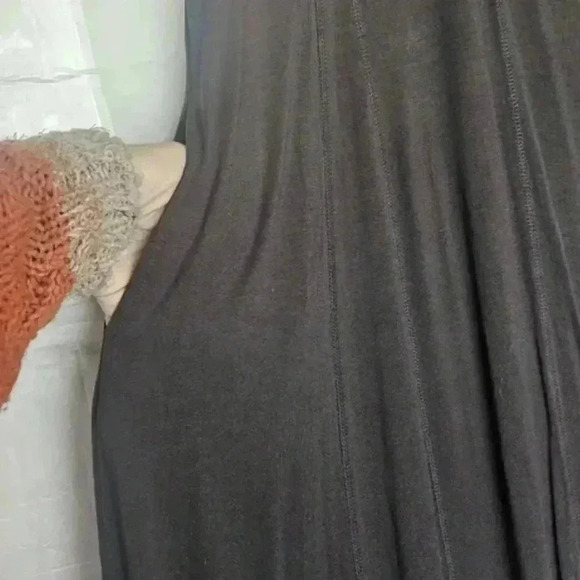 Coldwater Creek Embroidered Sleeveless V-Neck Maxi Dress - Picture 3 of 5